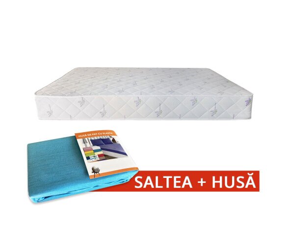 Set Saltea Spectral SuperOrtopedica Ultra 1400x1900 + Husa cu elastic