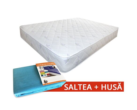 Set Saltea Spectral SuperOrtopedica Ultra 1400x1900 + Husa cu elastic