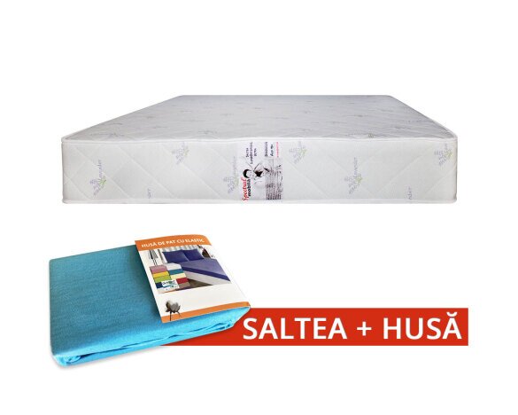 Set Saltea Spectral SuperOrtopedica Ultra 1400x1900 + Husa cu elastic